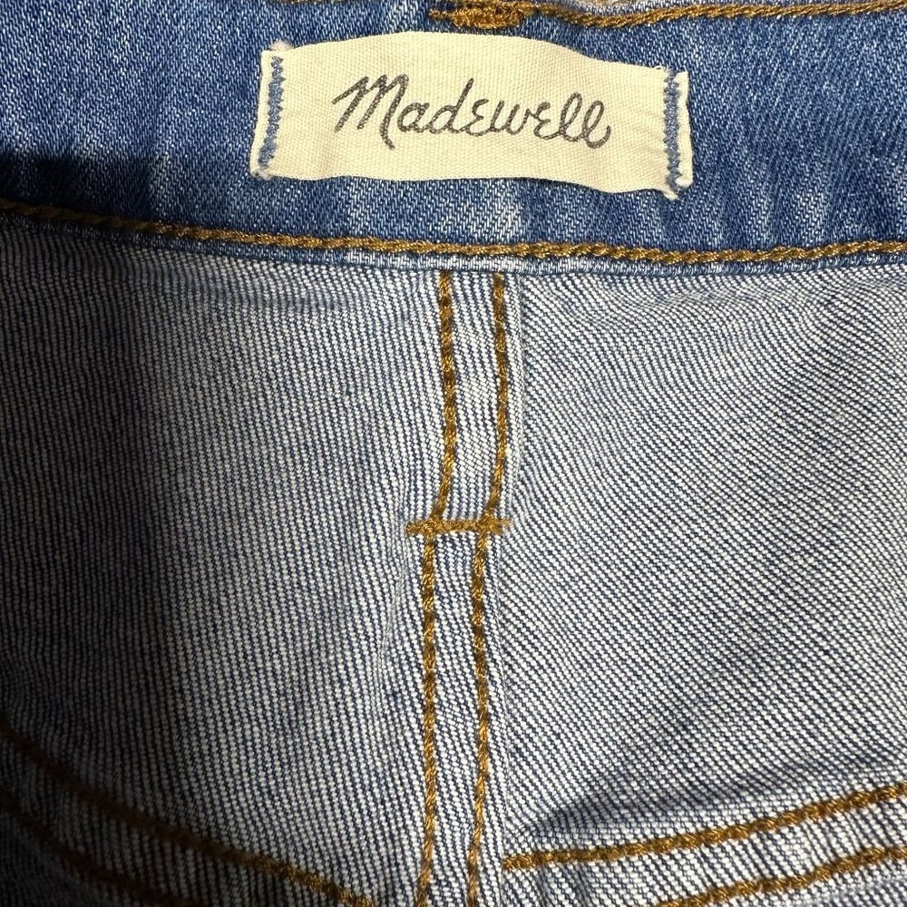 Madewell Blue Ankle Cropped Jeans - Picture 9 of 12